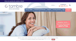 Desktop Screenshot of clinicatambre.com