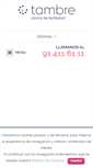 Mobile Screenshot of clinicatambre.com
